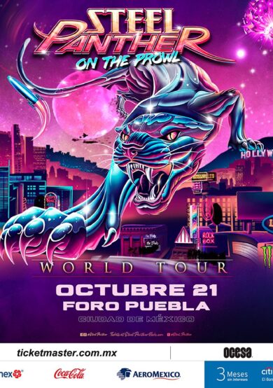 Steel Panther se presentará en Foro Puebla de la CDMX