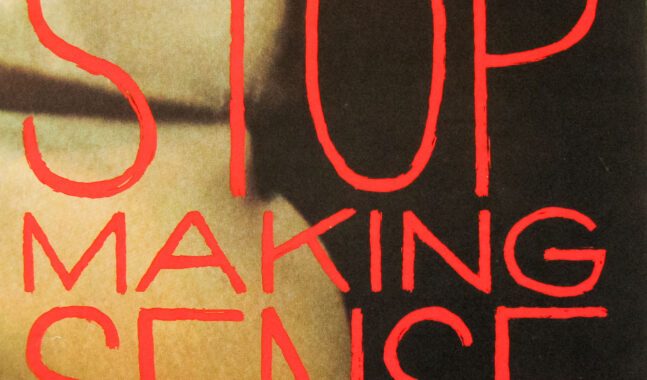 'Stop Making Sense' de Talking Heads llegará al cine