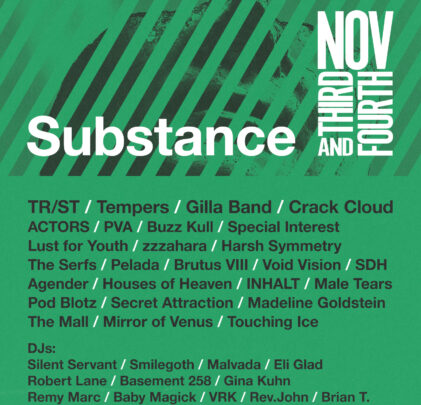 TR/ST, Gilla Band y Tempers encabezan Substance 2023