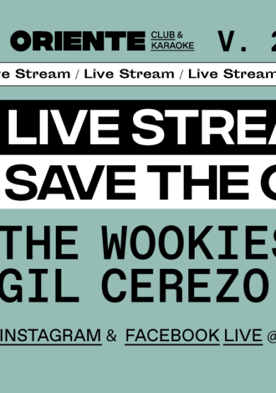 The Wookies ofrecerá streaming desde Bar Oriente