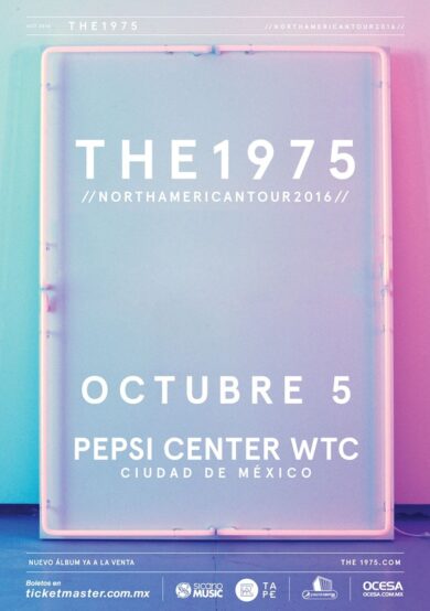 The 1975 por primera vez en México