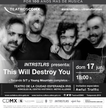 Gana boletos para el show de This Will Destroy You