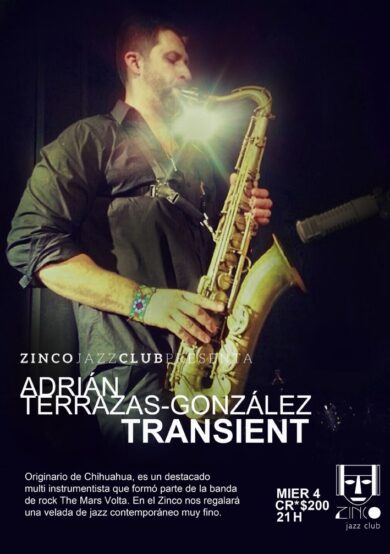 Adrián Terrazas-González en el Zinco Jazz Club