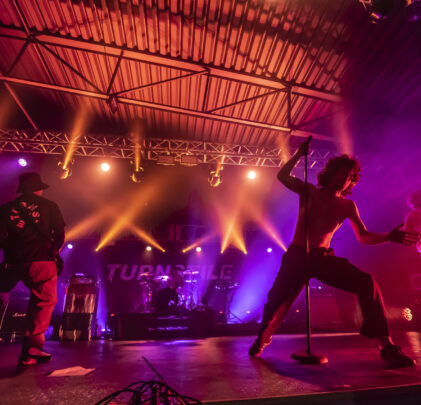 Turnstile en el Pabellón Oeste del Palacio de los Deportes