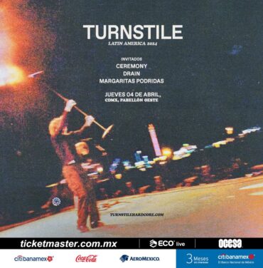 PRECIOS: Turnstile llegará a México