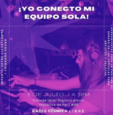 Asiste al taller ¡Yo Conecto Mi Equipo Sola!