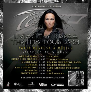 Tarja Turunen regresa a México en 2024