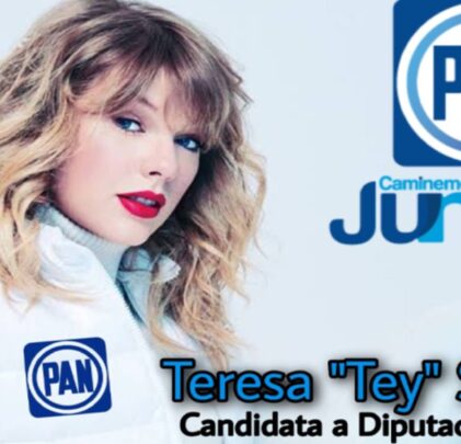 La vez que lanzaron a Taylor Swift como candidata del PAN