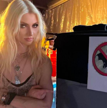 Taylor Momsen de The Pretty Reckless fue mordida por un murciélago