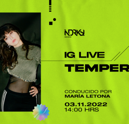 No te pierdas a Tempers en el IG Live de Indie Rocks!