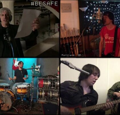 The Cribs y Lee Ranaldo interpretan “Be Safe”