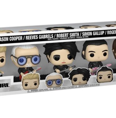 Los miembros de The Cure se convierten en Funko Pops