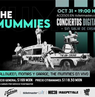 Conoce los detalles del concierto de The Mummies