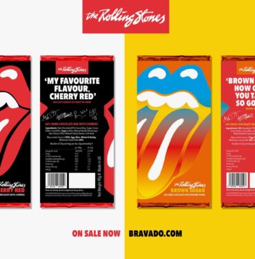The Rolling Stones tendrá su propia línea de chocolates