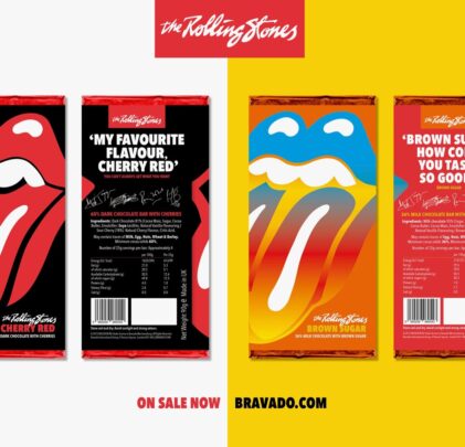 The Rolling Stones tendrá su propia línea de chocolates