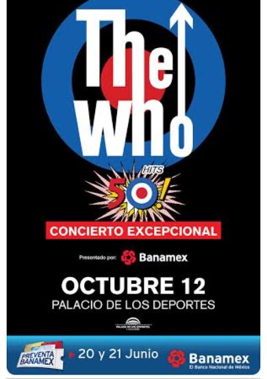 ¡The Who por primera vez en México!