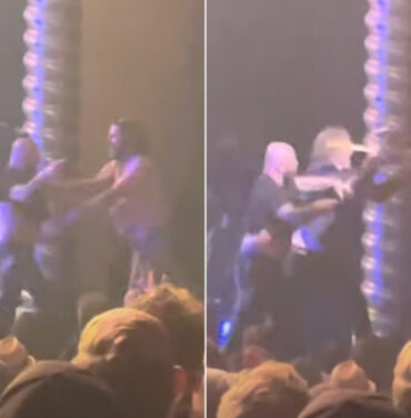 El guitarrista de The Black Crowes expulsa del escenario a un fan