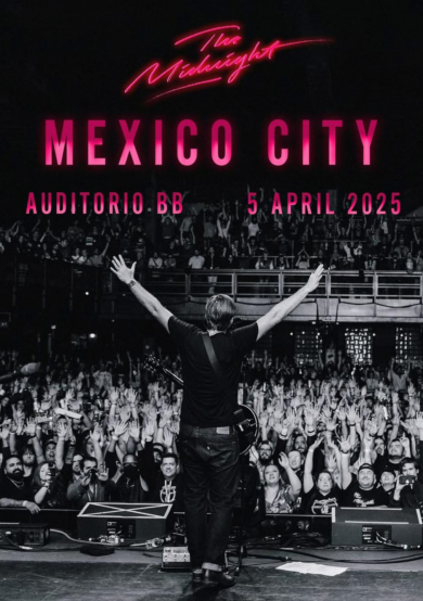 PRECIOS: The Midnight se presentará en el Auditorio BB