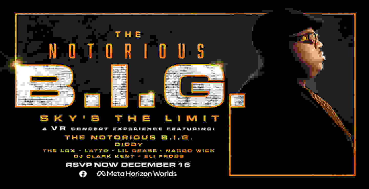 'Sky’s the Limit', el concierto virtual de The Notorious B.I.G.