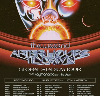 The Weeknd extiende su gira en México