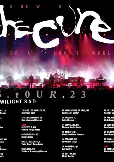 The Cure regresa a Norteamérica con su tour del 2023