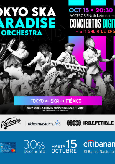 Tokyo Ska Paradise Orchestra dará show en streaming para México