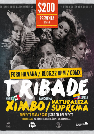 Tribade y Ximbo se presentarán en Foro Hilvana