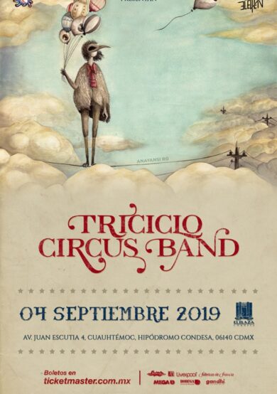 Triciclo Circus Band se presentará en El Plaza