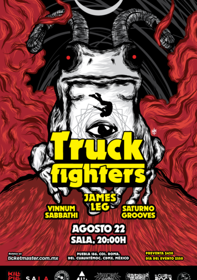 Truckfighters por primera vez en México