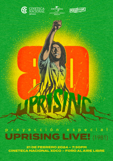 Se proyectará 'Uprising Live!' de Bob Marley en la Cineteca Nacional