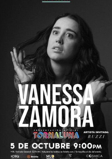 Vanessa Zamora llega al Foro Indie Rocks!