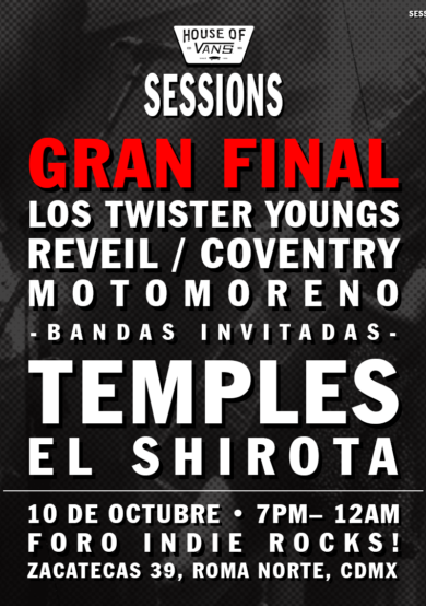 No te pierdas de la final de #SessionsMX de Vans