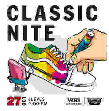 ¡No te pierdas la nueva edición de Vans Classic Nite!