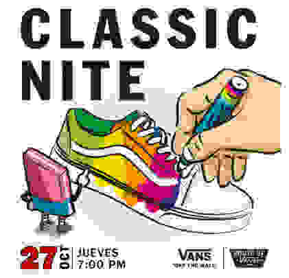 ¡No te pierdas la nueva edición de Vans Classic Nite!
