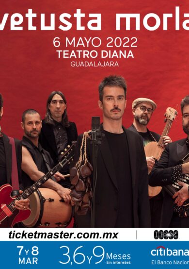 Vetusta Morla anuncia show en Guadalajara