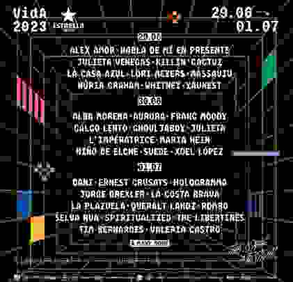 ¡Conoce el line up de Vida 2023!