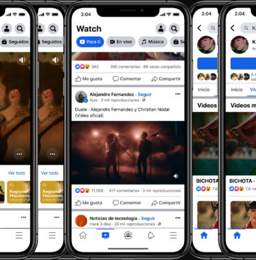 Facebook presenta videos oficiales en México