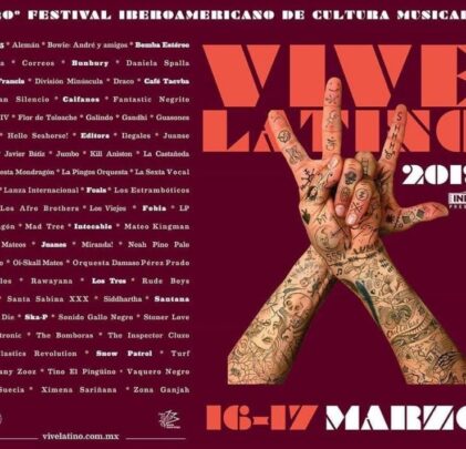 No te pierdas el Vive Latino 2019