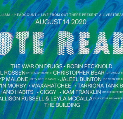 The War on Drugs y más en el festival en línea Vote Ready