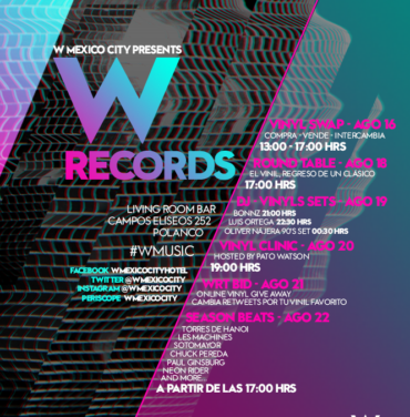 W RECORDS presenta una semana para intimar con el arte del vinilo