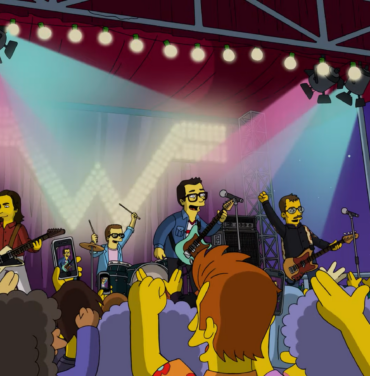 Weezer apareció en un capítulo de Los Simpsons