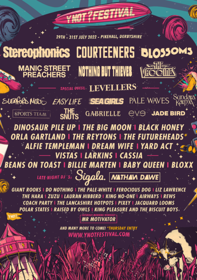 Stereophonics, The Vaccines y más en Y Not Festival 2022