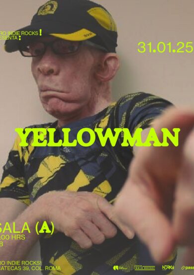 Yellowman hará vibrar el Foro Indie Rocks!