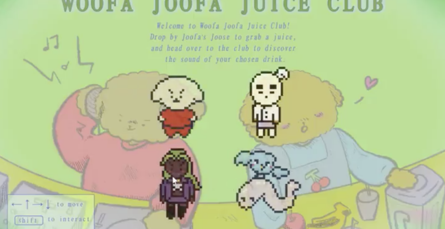 Yaeji presenta su videojuego 'WOOFA JOOFA JUICE CLUB'