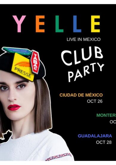 El Tour Club Party de Yelle llega a México