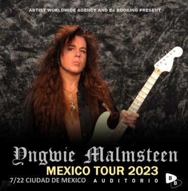 Yngwie Malmsteen llevará su poderosa guitarra a Auditorio BB
