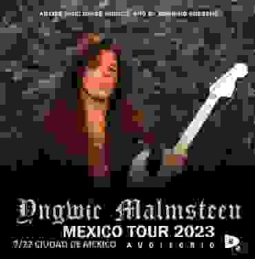 Yngwie Malmsteen llevará su poderosa guitarra a Auditorio BB