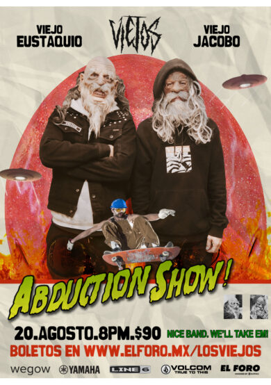 Abduction Show, el concierto online de Los Viejos