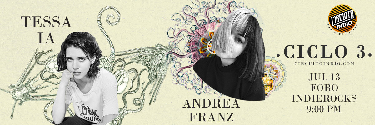 Gana tu pase para ver a Tessa Ia + Andrea Franz en el Foro Indie Rocks! #CircuitoIndio