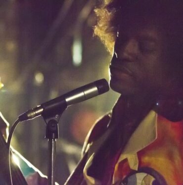 Andre 3000 como Jimmy Hendrix